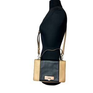 ⁀➷ MICHAEL KORS CALLIE MEDIUM COLOR BLOCK LEATHER CROSSBODY  BAG